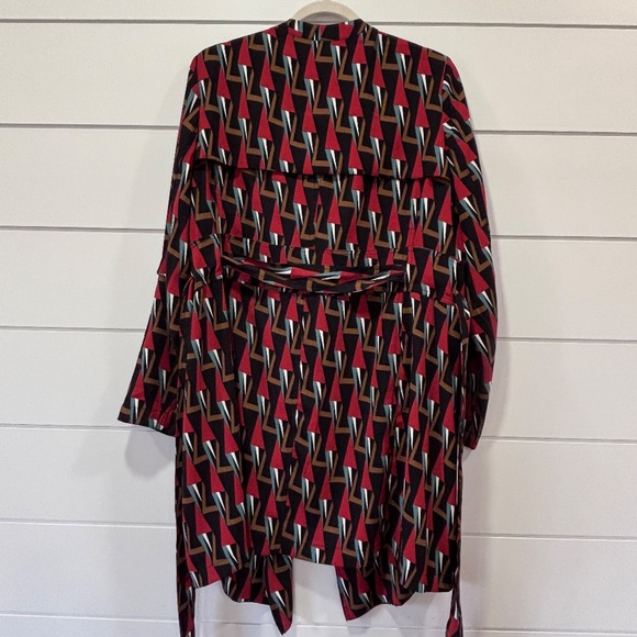 500 Maison Cinqcent open front lightweight belted trench size XL - Picture 3 of 16